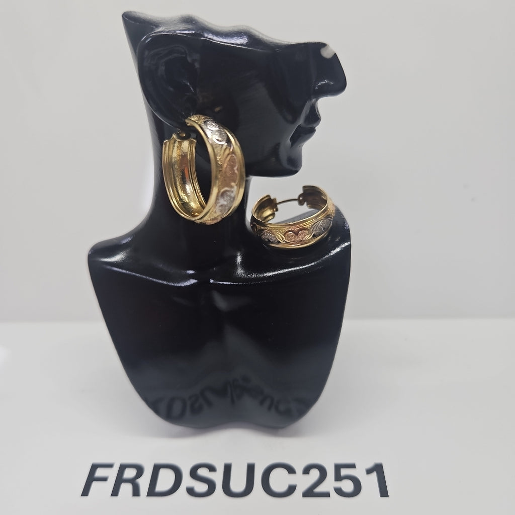 ARETES PAR ORO 14 K 4,50 GRMS (SEMINUEVO)
