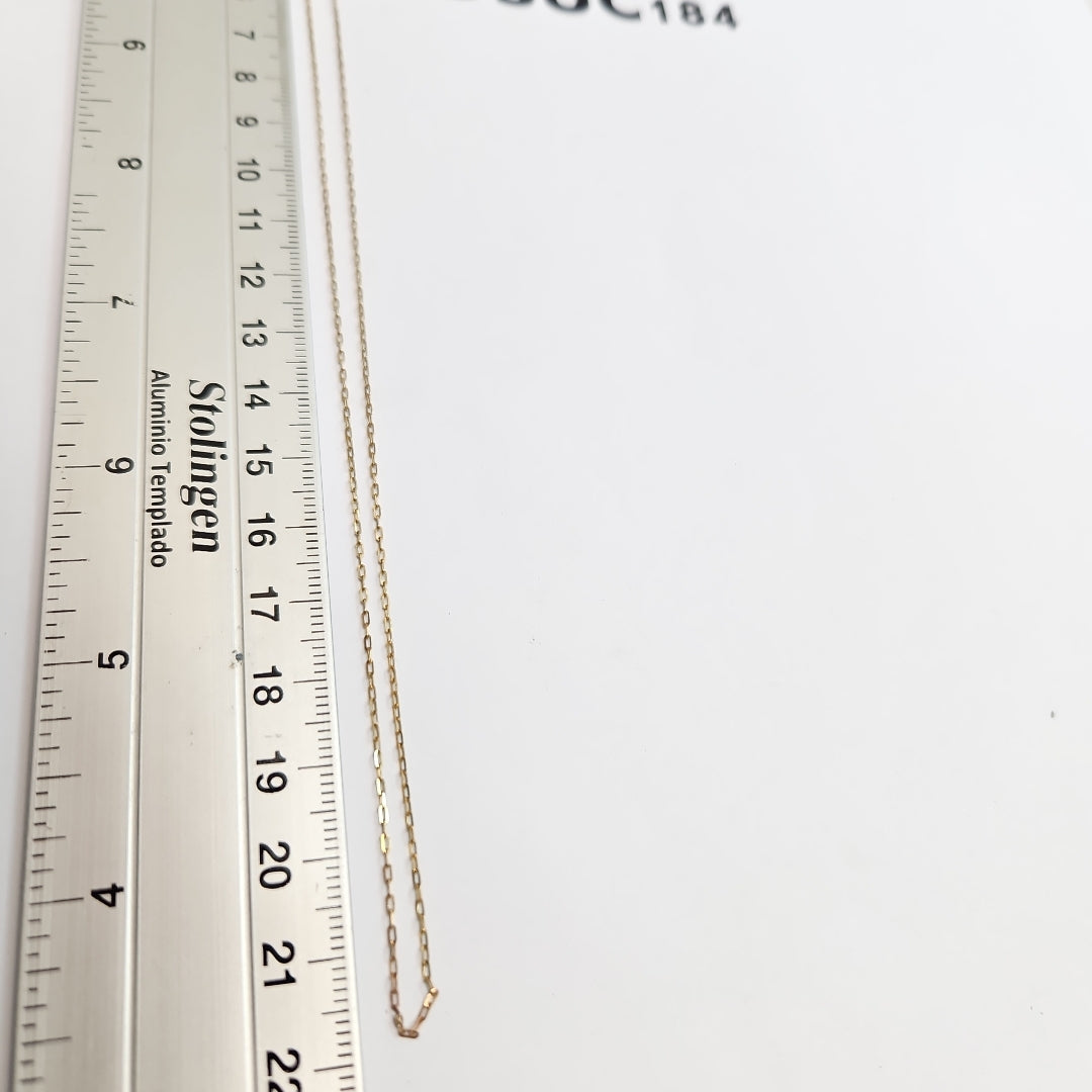 CADENA ORO 8 K 0.8 GRMS (SEMINUEVO)
