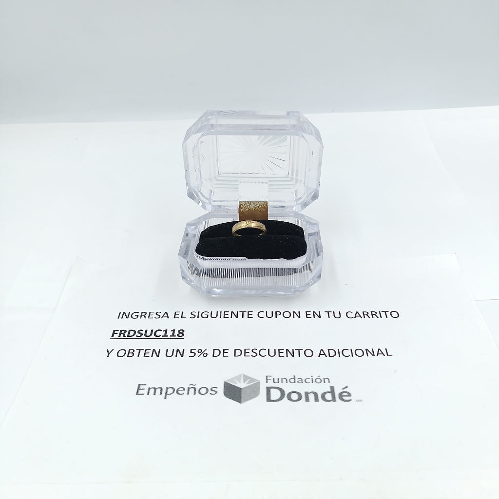 ARGOLLA ORO 10 K 0,90 GRMS (SEMINUEVO)