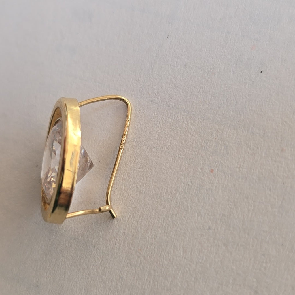 ARETES PAR ORO 10 K 3.5 GRMS (SEMINUEVO)