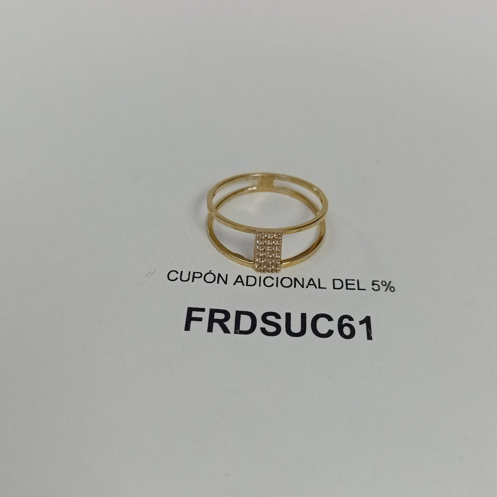 ANILLOS DAMA ORO 14K 2 (NUEVO)