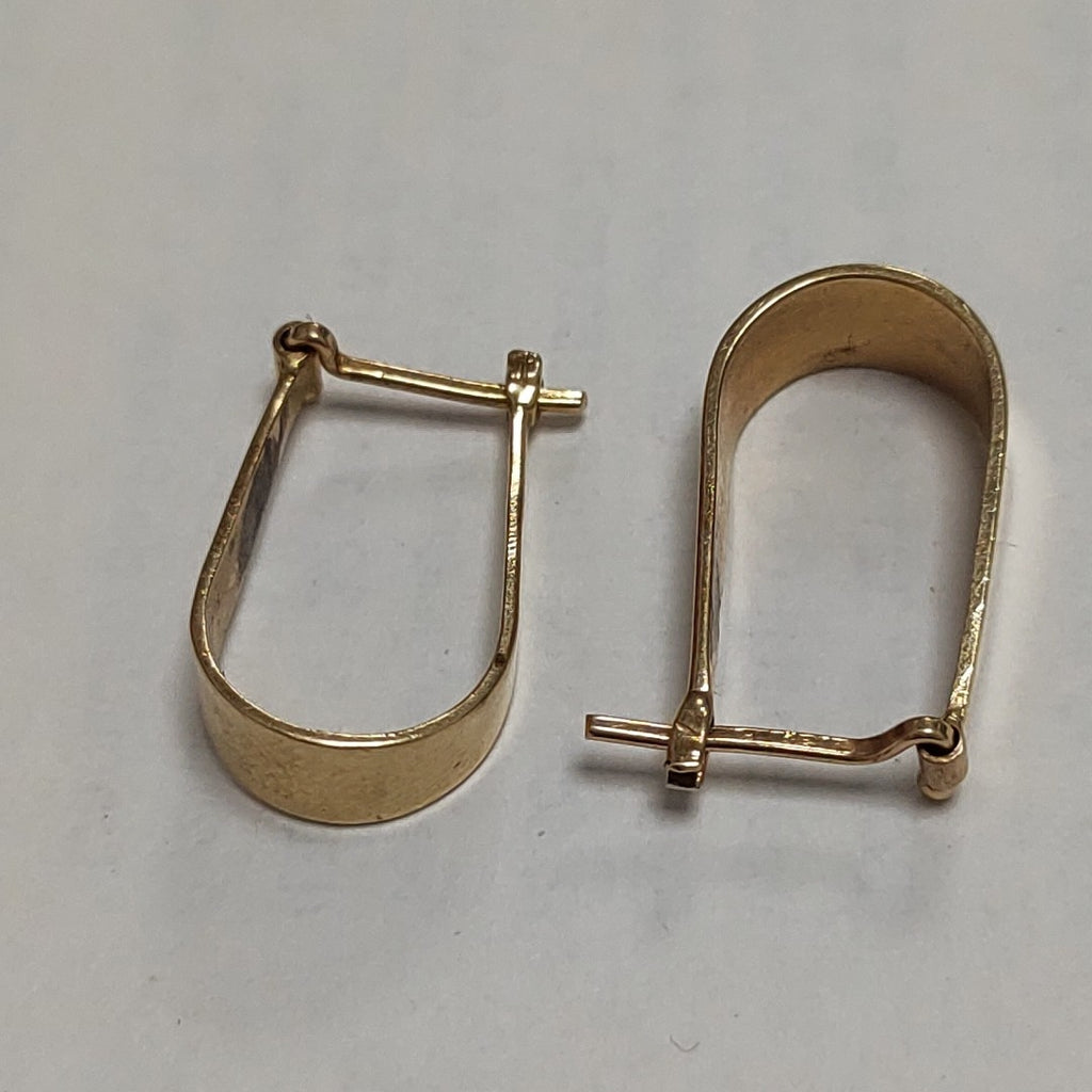 ARETES PAR ORO 14 K 2,60 GRMS (SEMINUEVO)