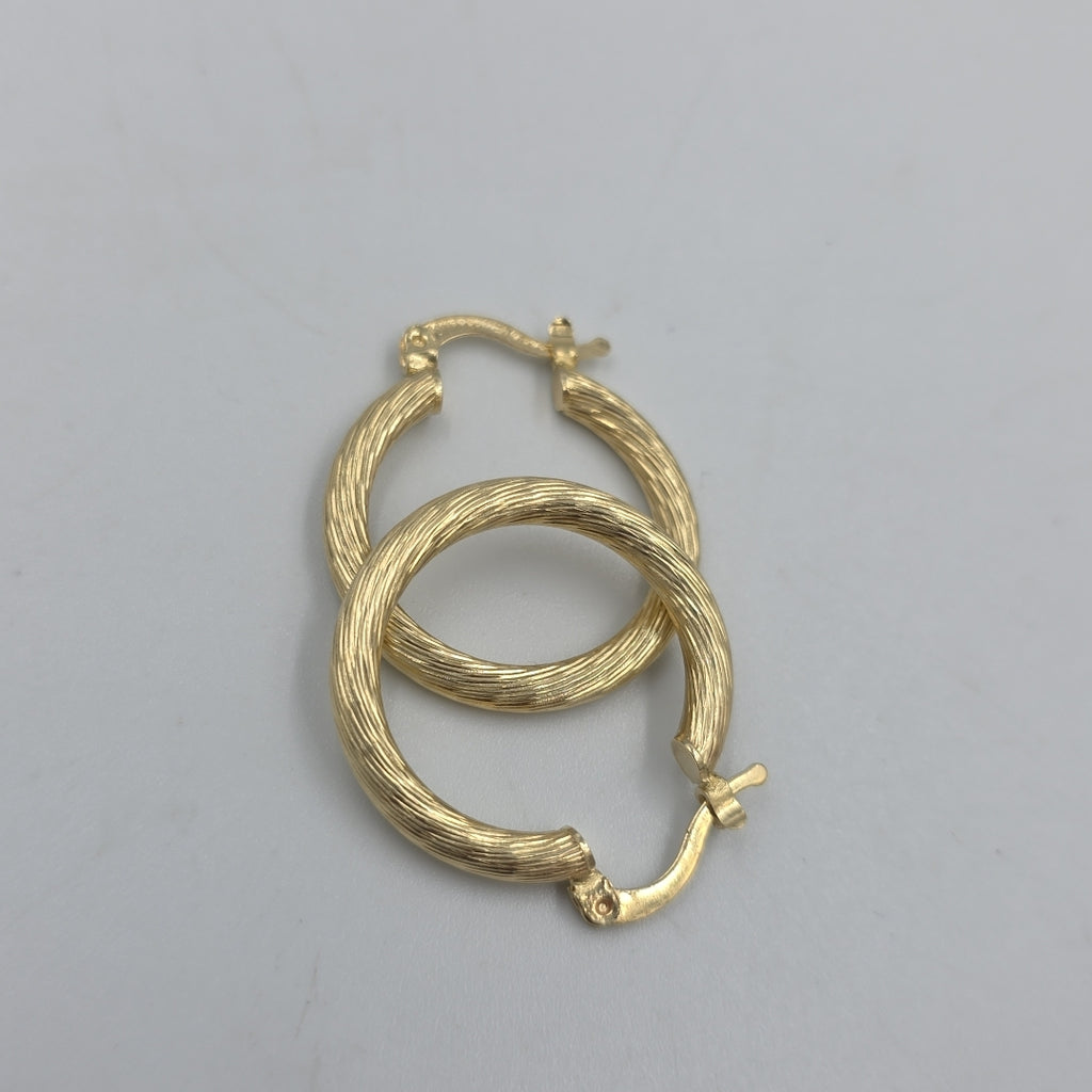 ARETES TEJIDO ARRACADAS ASTRIADAS 14K 2.8 GR (NUEVO)