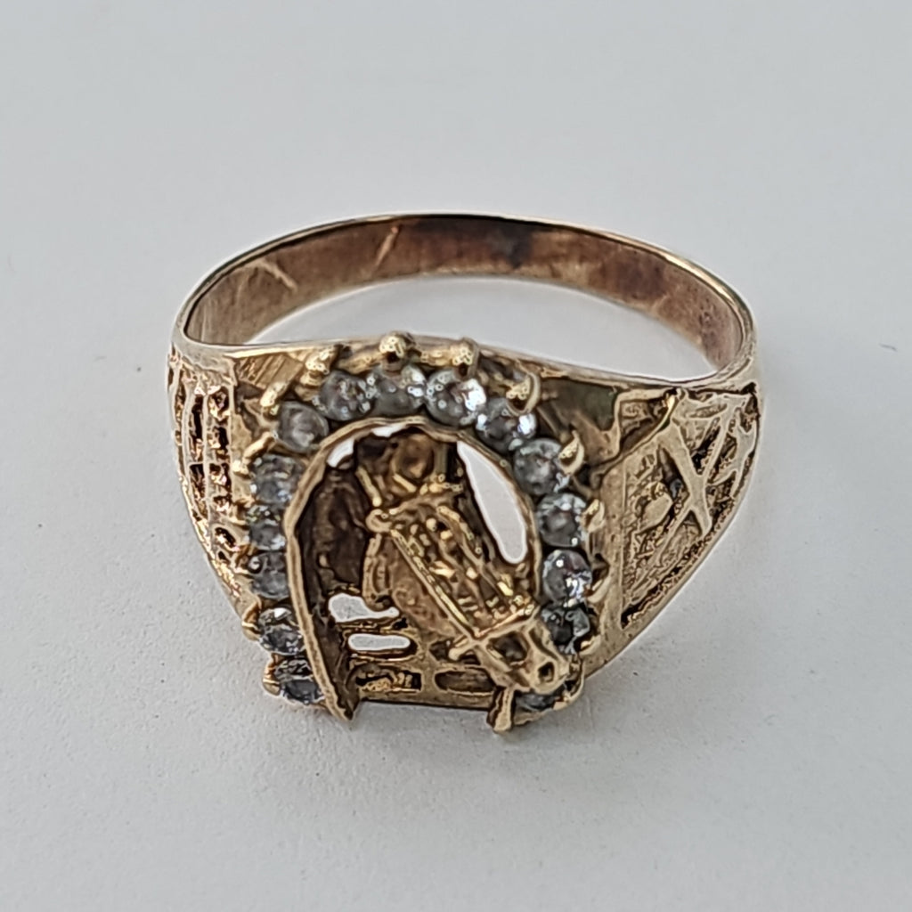 ANILLO ORO 10 K 5,00 GRMS (SEMINUEVO)