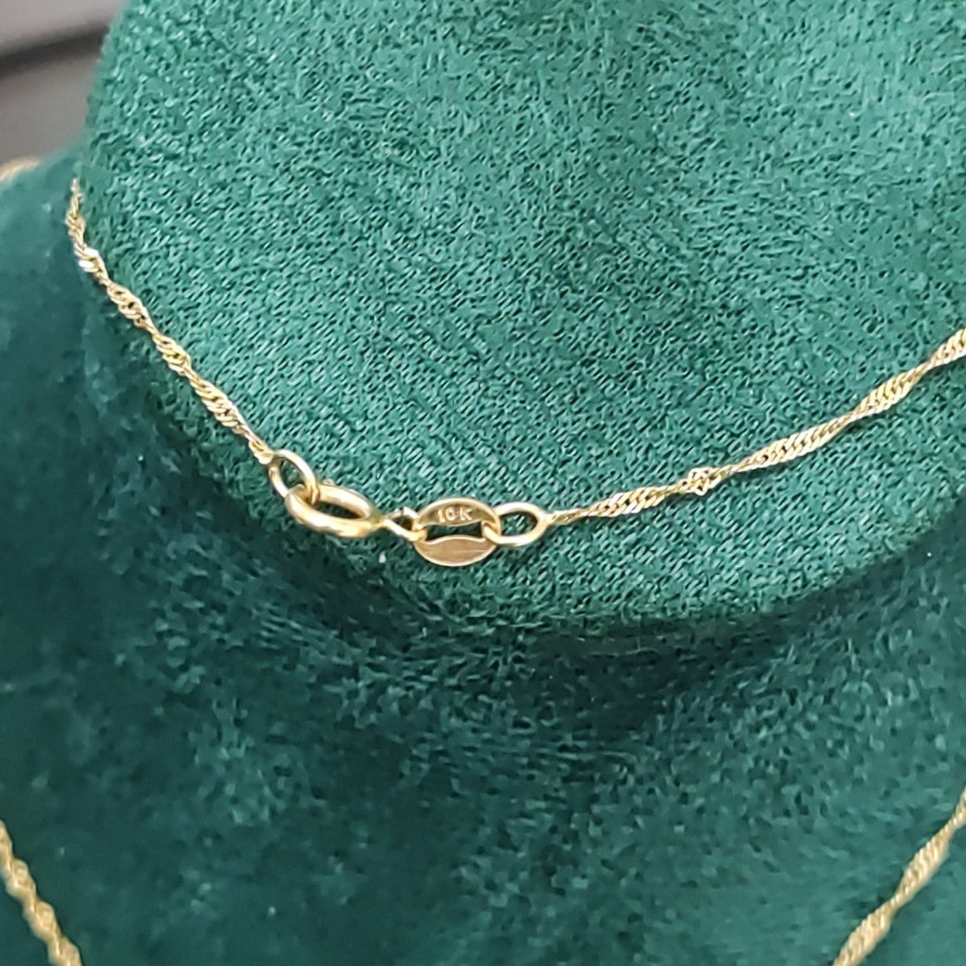 CADENA, DIJE ORO 8 K 2 GRMS (SEMINUEVO)