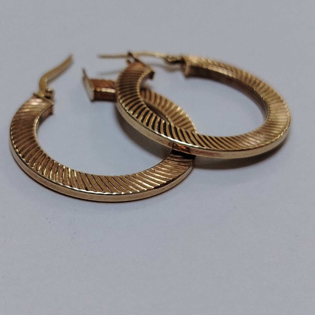 ARRACADAS PAR ORO 10 K 3,00 GRMS (SEMINUEVO)