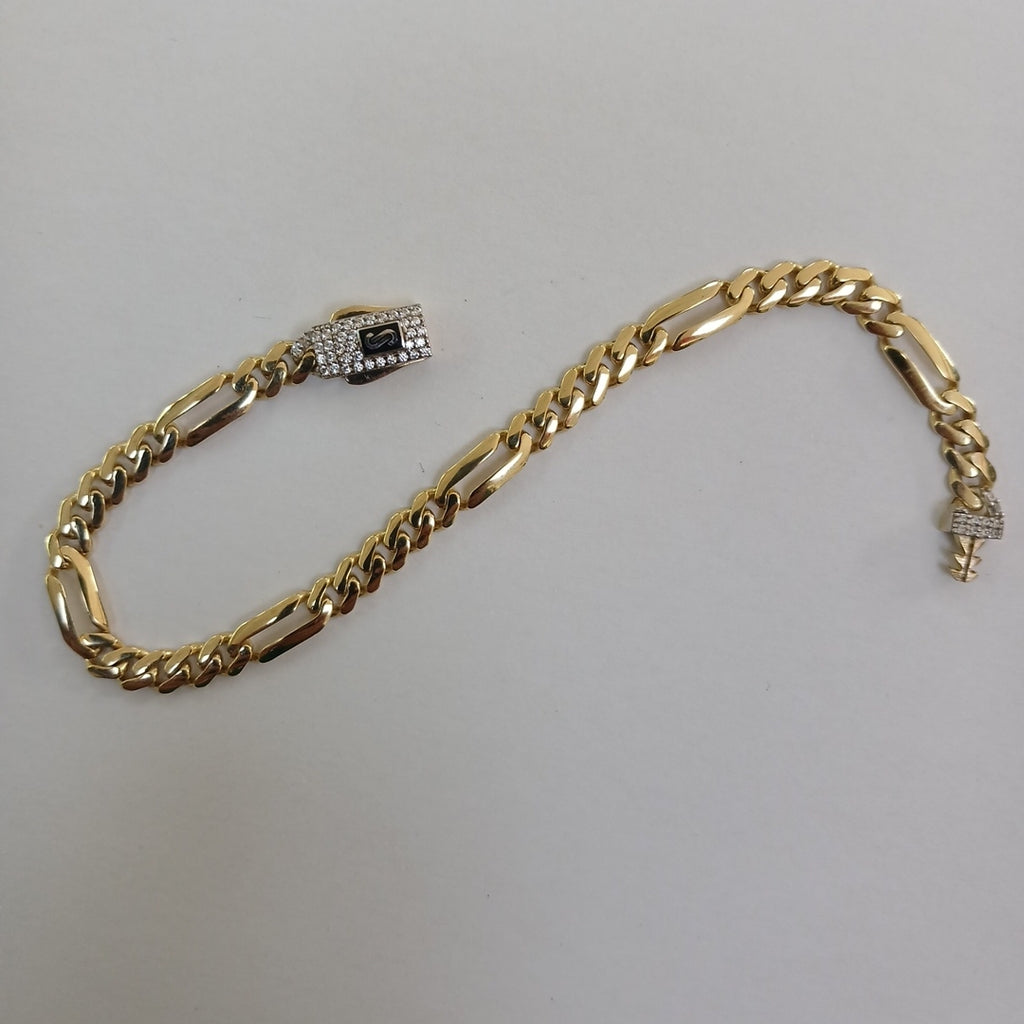 PULSERA MONACO ORO 14K 5.4 (NUEVO)