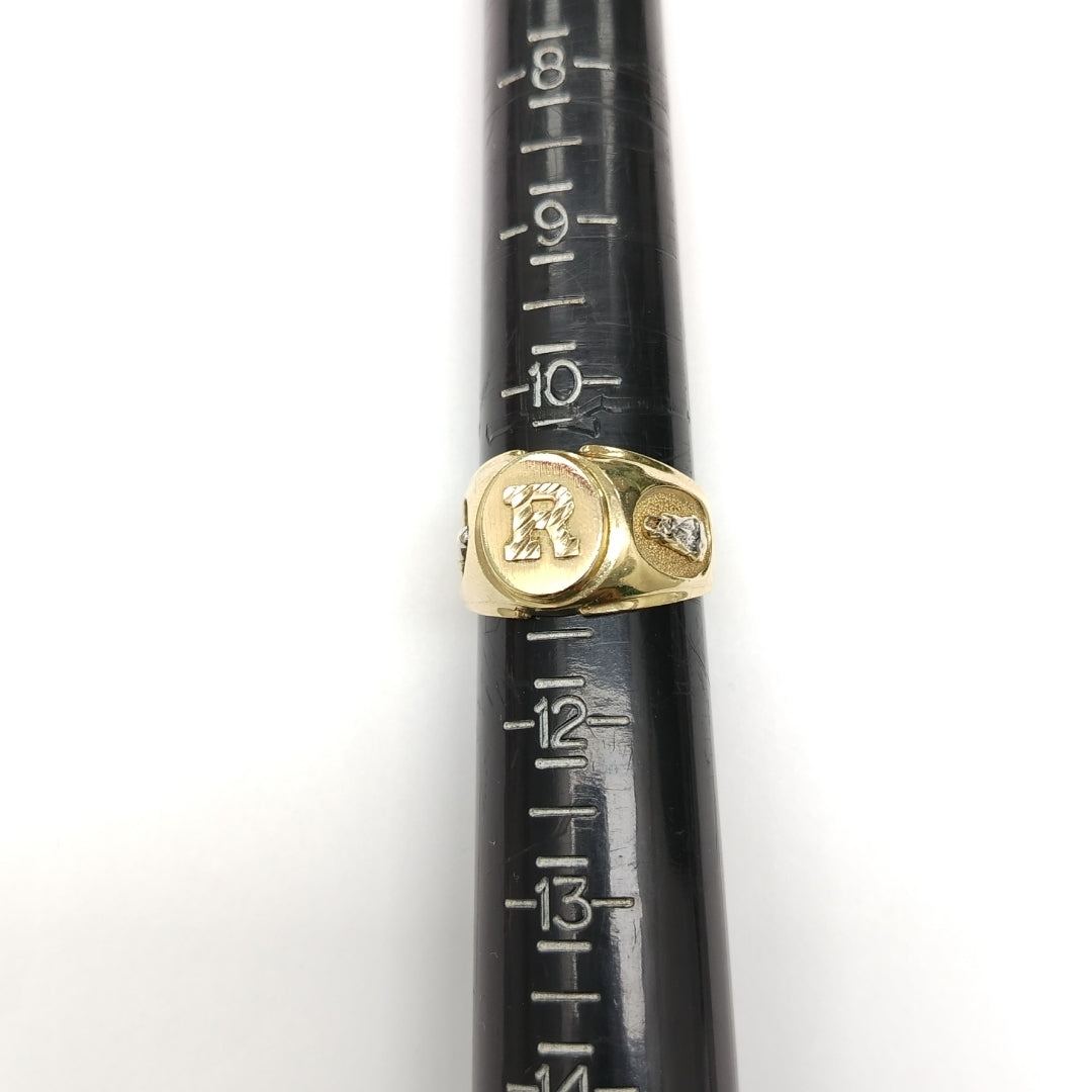 ANILLO ORO 14 K 9 GRMS (SEMINUEVO)