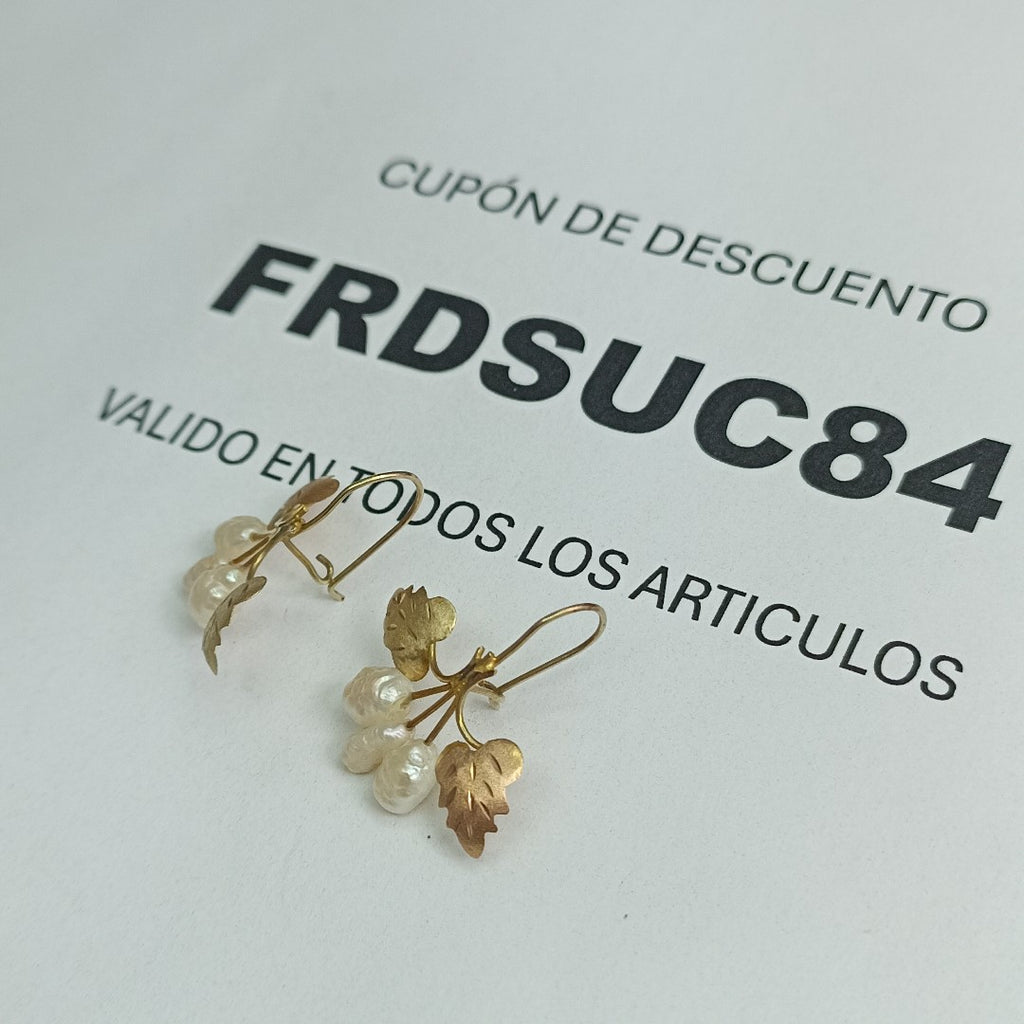 ARETES PAR ORO 10 K 1,50 GRMS (SEMINUEVO)