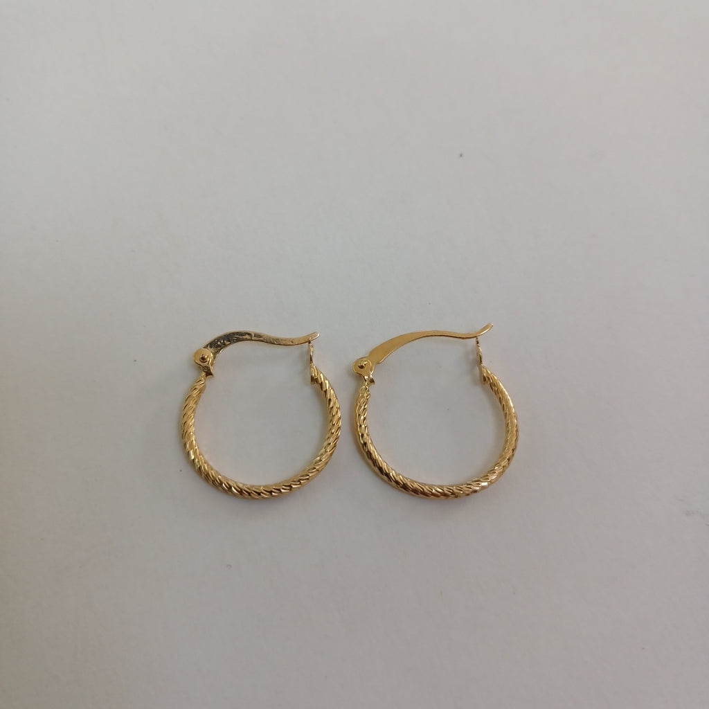 ARETES ARRACADAS 14K 1 GR (NUEVO)