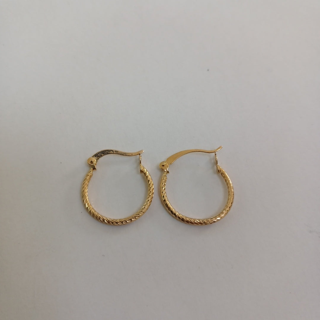 ARETES ARRACADAS 14K 1 GR (NUEVO)