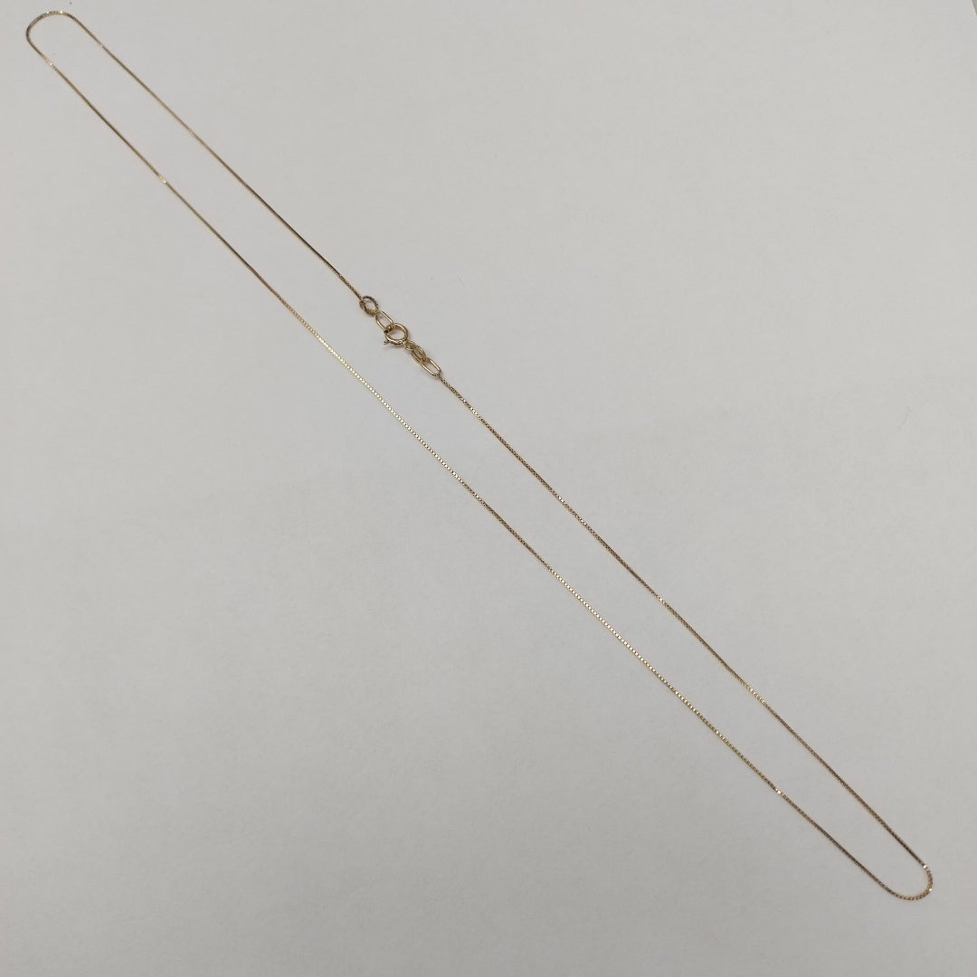 CADENA ORO 14 K 0.9 GRMS (SEMINUEVO)