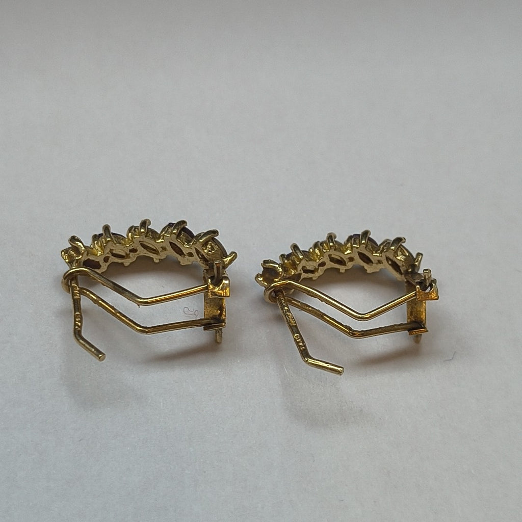ARETES PAR ORO 10 K 2.6 GRMS (SEMINUEVO)