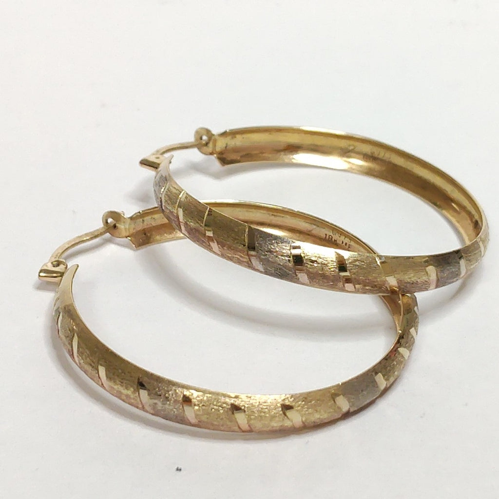 ARRACADAS PAR ORO COMBINADO 8 K 3,40 GRMS (SEMINUEVO)
