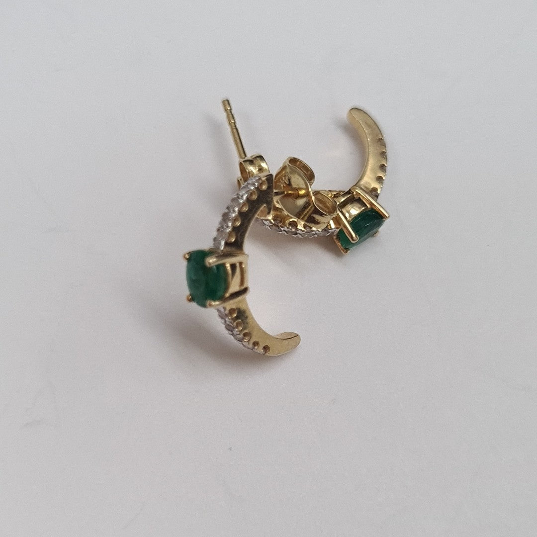 BROQUELES PAR ORO 14 K 2.1 GRMS (SEMINUEVO)