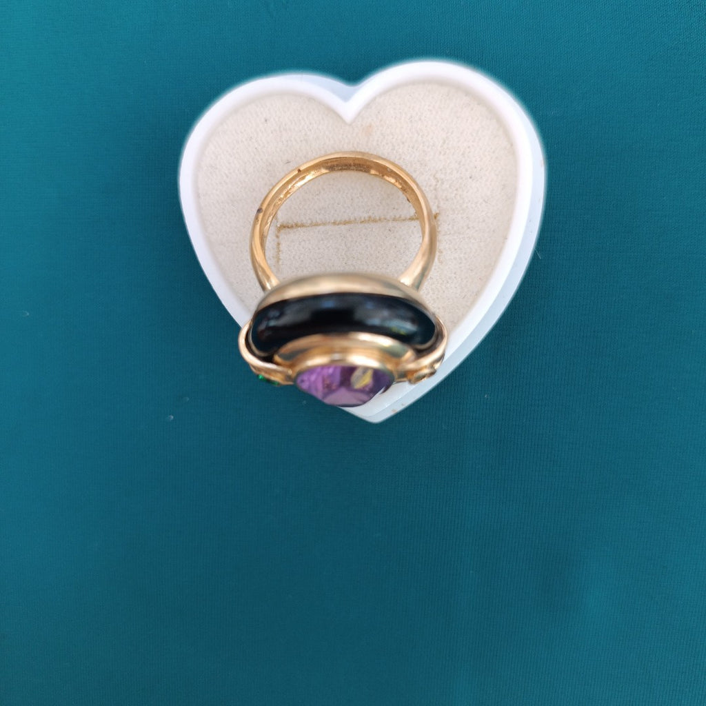 ANILLO ORO 14 K 9 GRMS (SEMINUEVO)