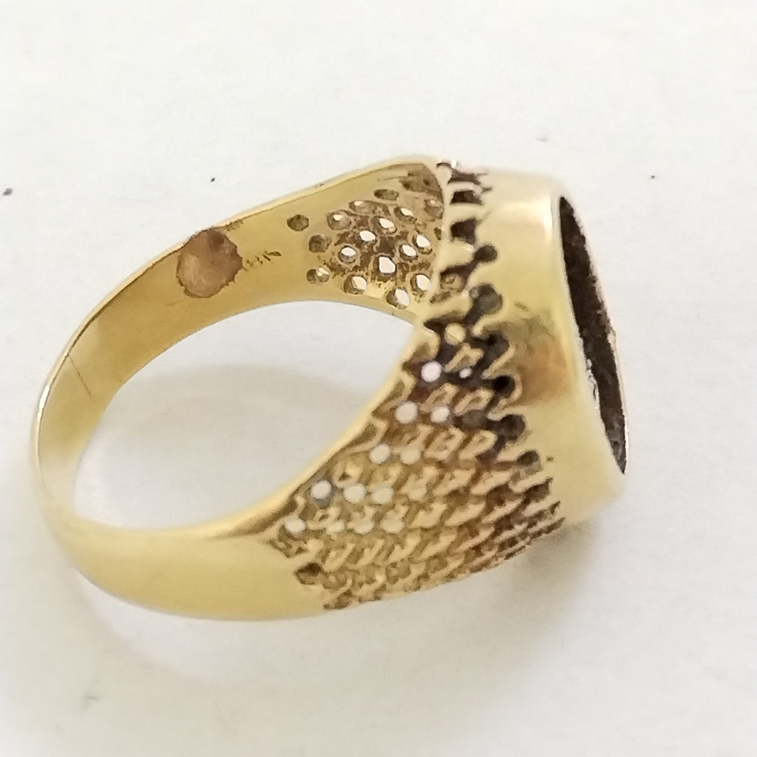 ANILLO ORO 18 K 9,40 GRMS (SEMINUEVO)
