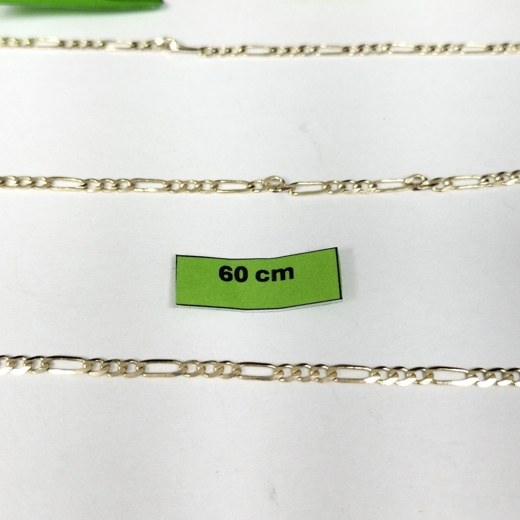CADENA 3X1 14K 60 CM 5.4 GR (NUEVO)