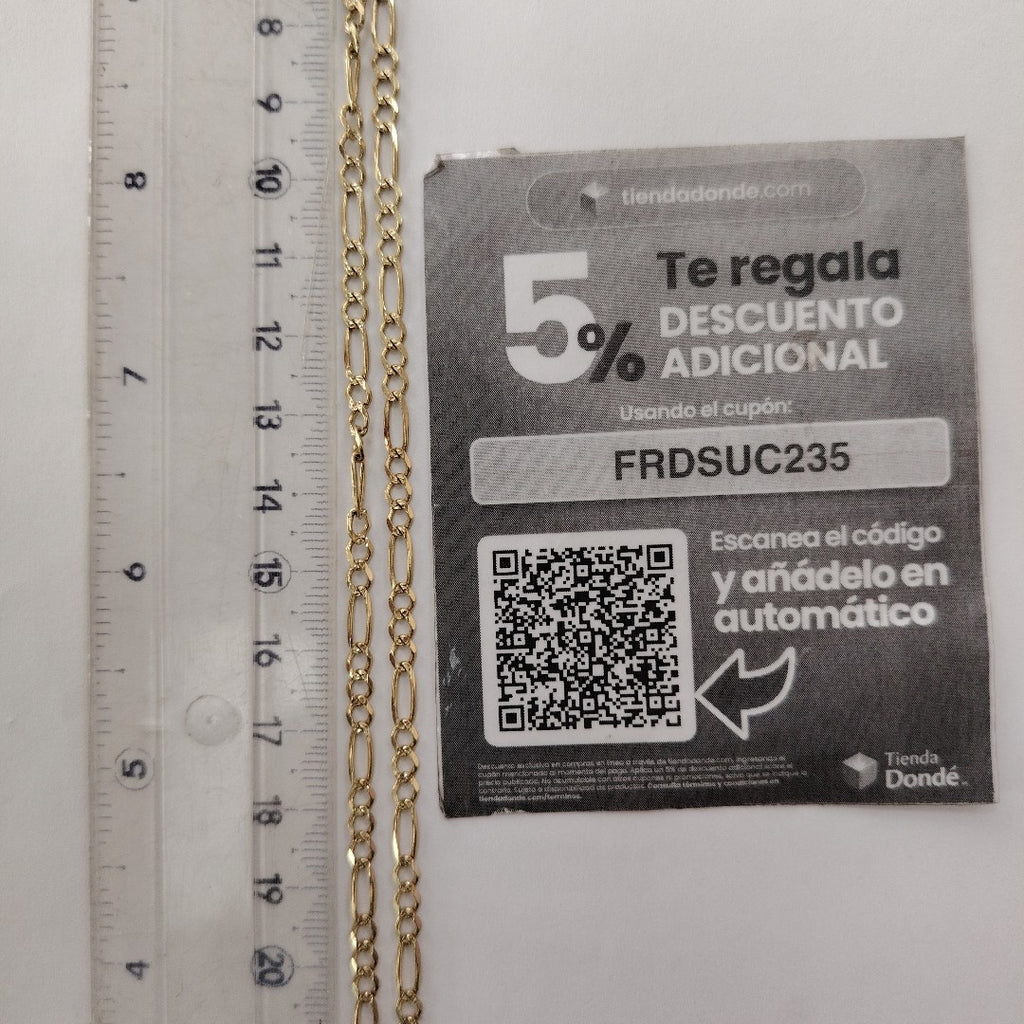 CADENA ORO 10 K 7,00 GRMS (SEMINUEVO)