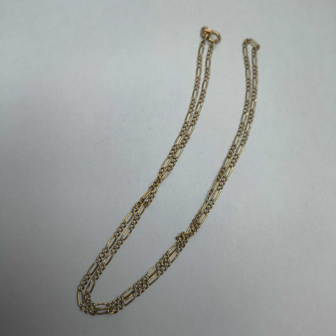 CADENA ORO, RODIADO 10 K 2.7 GRMS (SEMINUEVO)