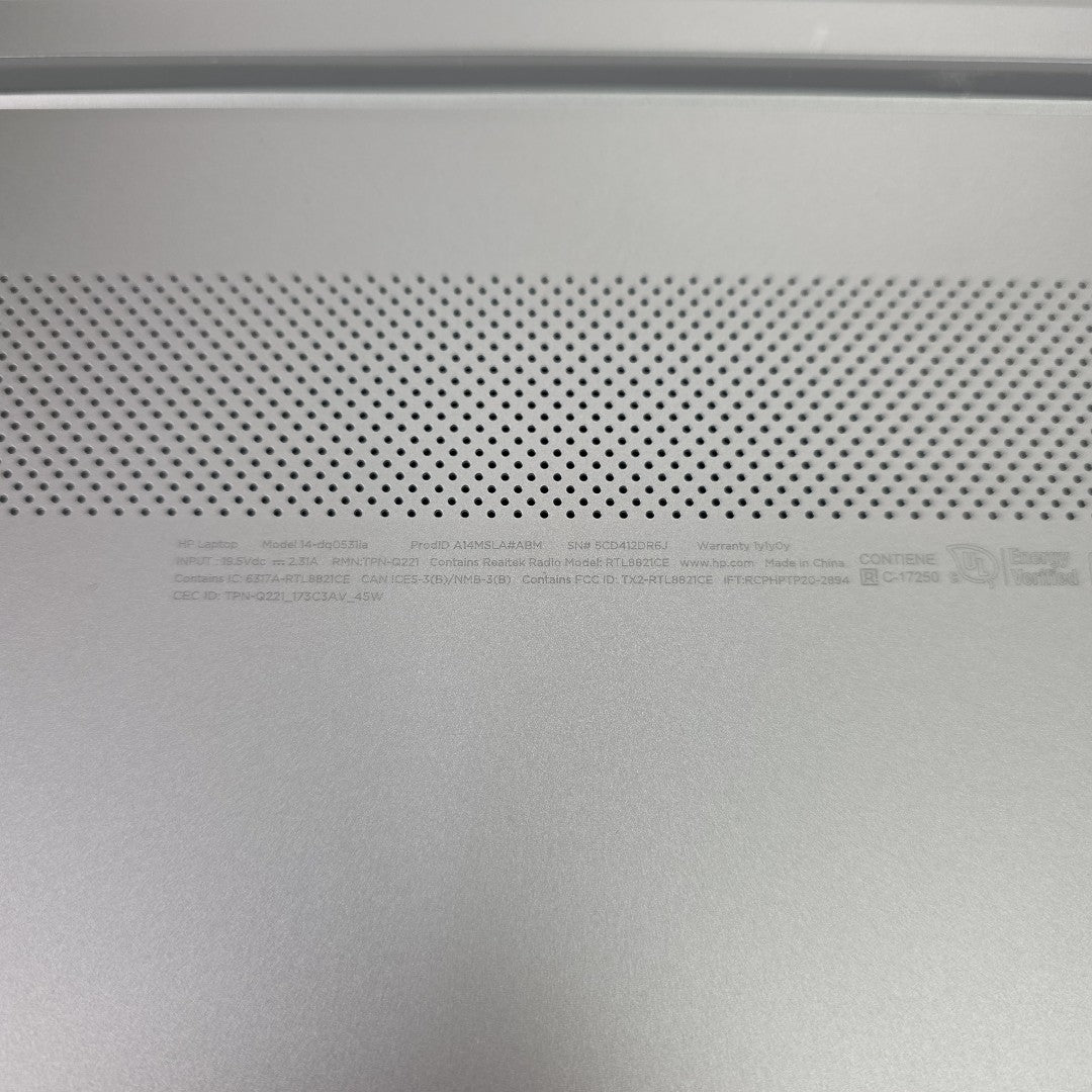 LAPTOP HP 14-DQ0531LA (2024) 128 GB SSD 4 GB RAM (SEMINUEVO)
