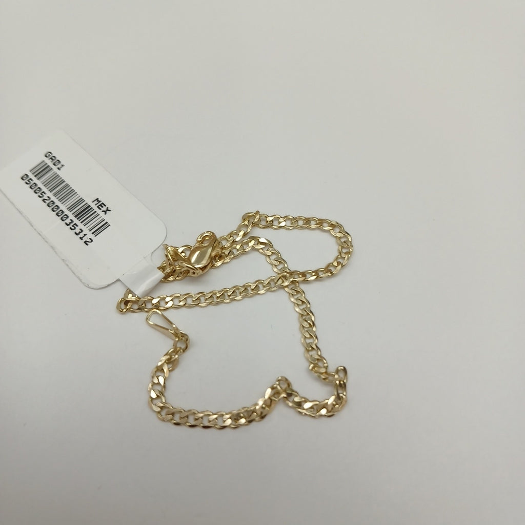 PULSERA BARBADA 14K 21 CM 2.3 GR (NUEVO)