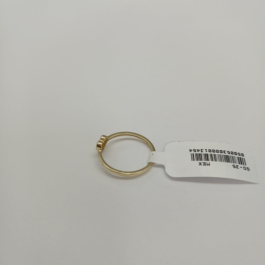 ANILLOS ANILLITO FIG CORAZON 10K TALLA 7 1.1 GR (NUEVO)