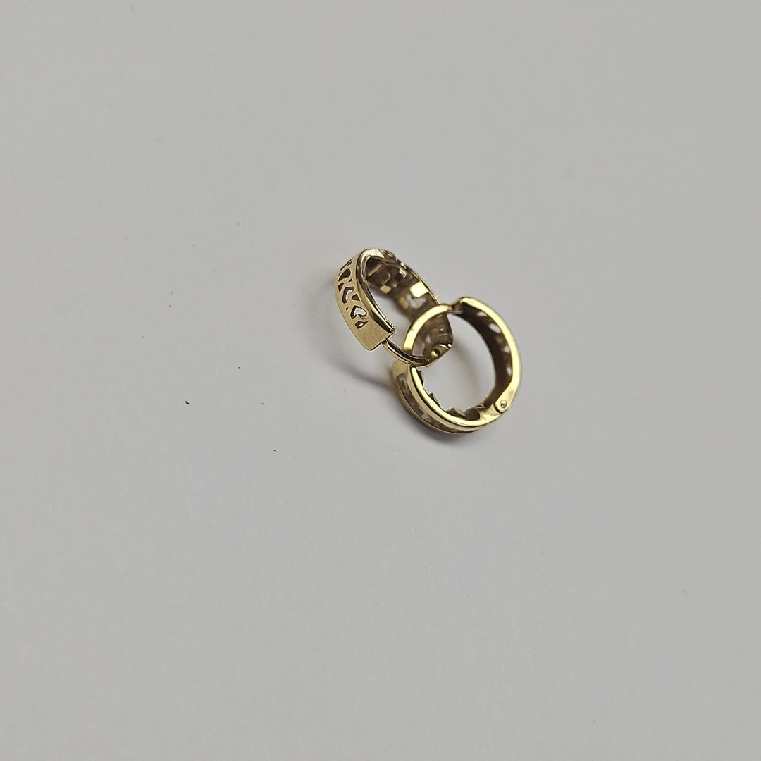 ARRACADAS PAR ORO 14 K 1,10 GRMS (SEMINUEVO)