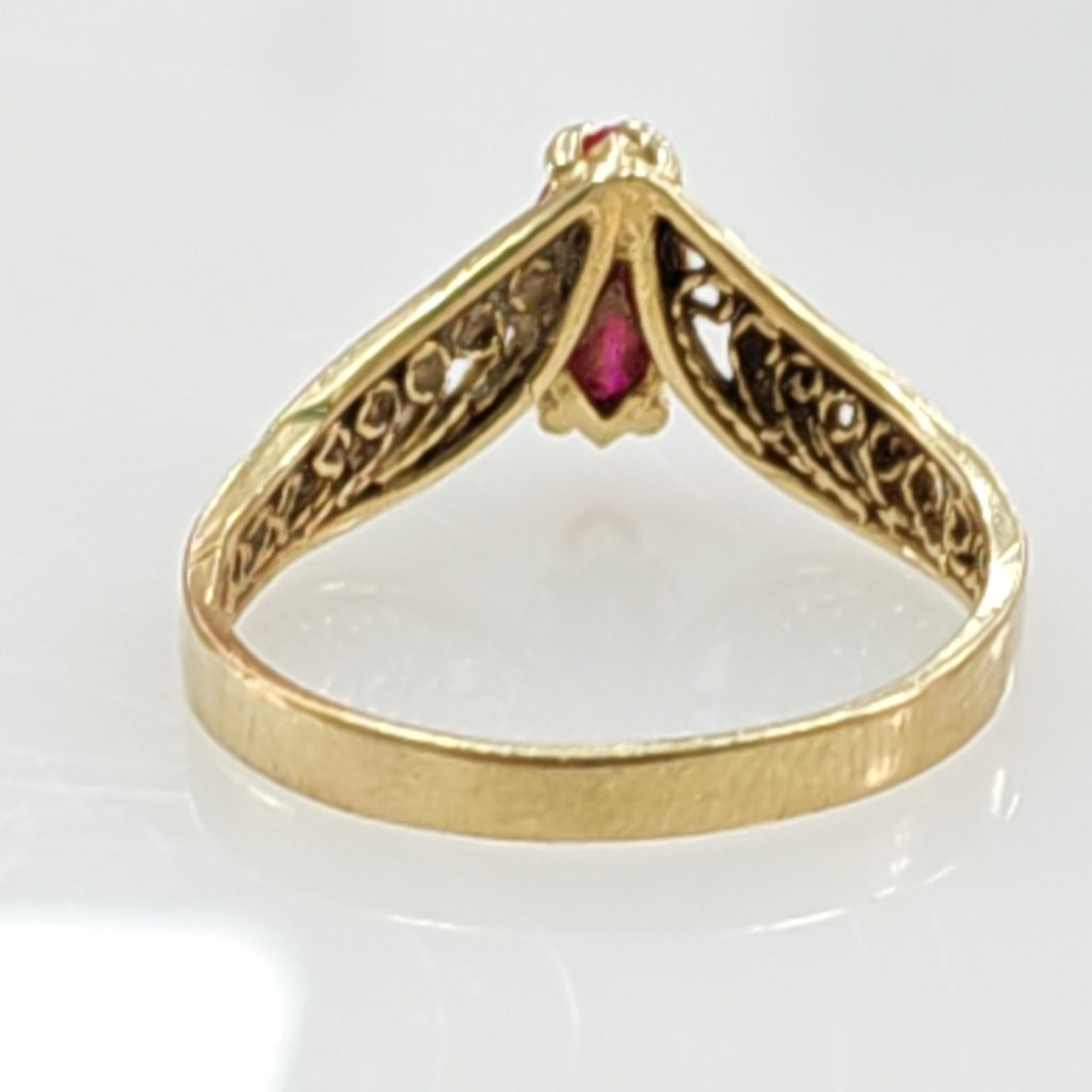 ANILLITO ORO 14 K 1.7 GRMS (SEMINUEVO)
