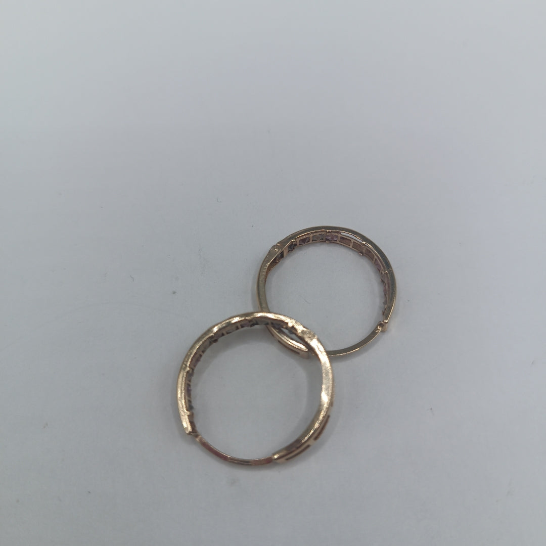 ARETES PAR ORO 10 K 1,90 GRMS (SEMINUEVO)