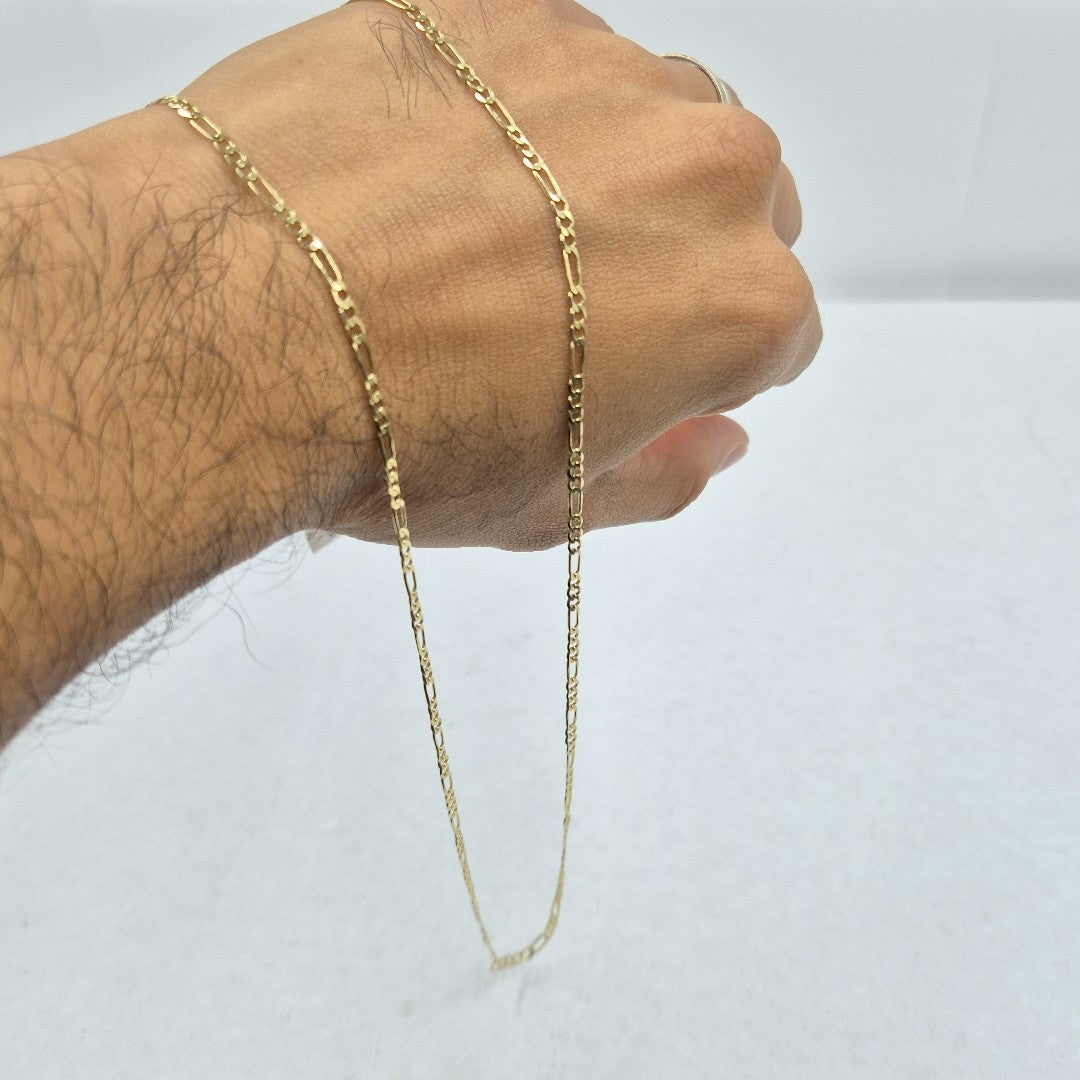 CADENA 3X1 14K 60 CM 5.2 GR (NUEVO)