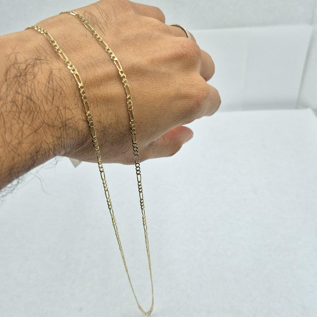 CADENA 3X1 14K 60 CM 5.2 GR (NUEVO)