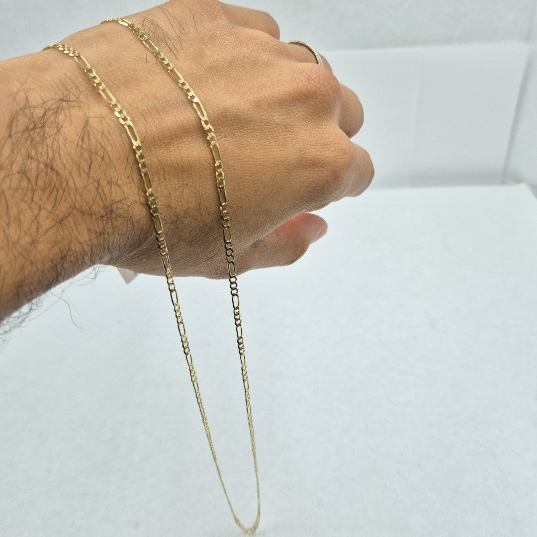 CADENA 3X1 14K 60 CM 5.2 GR (NUEVO)