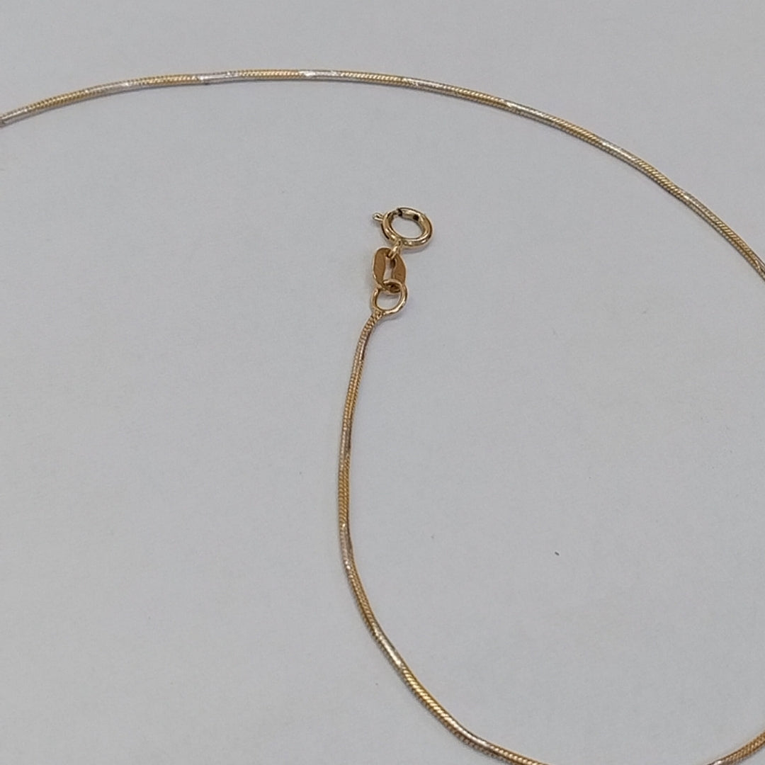 CADENA ORO 14 K 2,50 GRMS (SEMINUEVO)