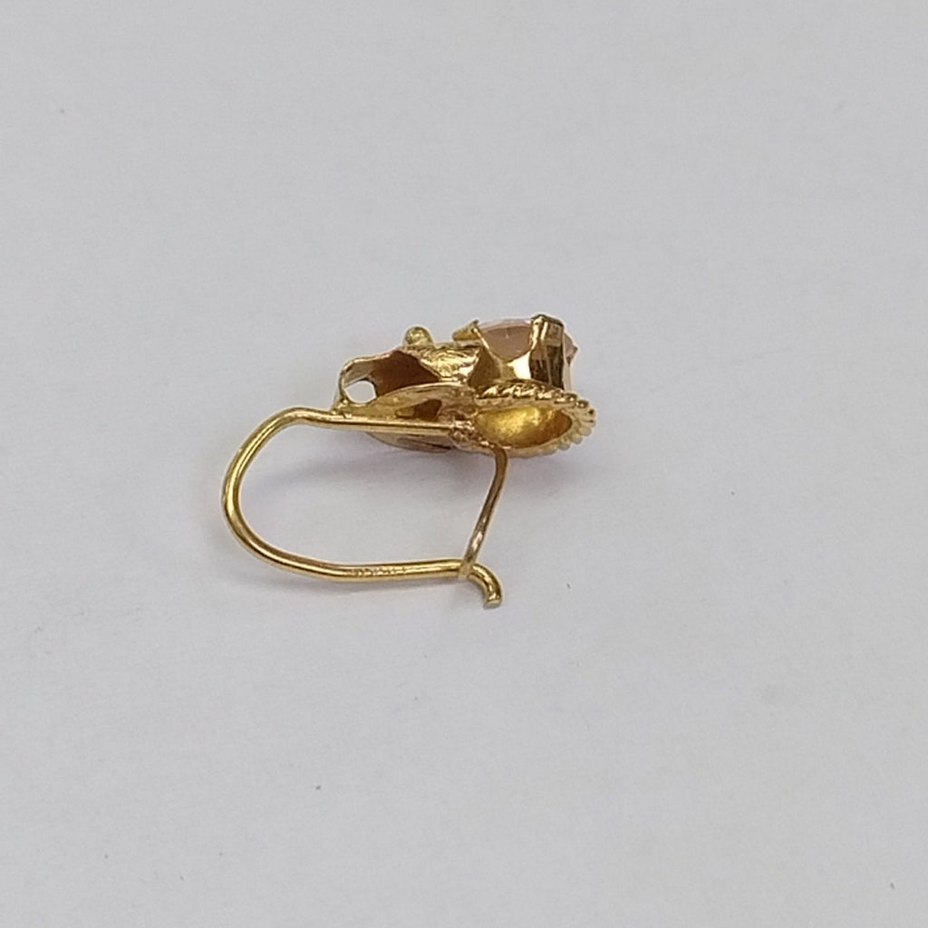 ARETES PAR ORO 14 K 1,60 GRMS (SEMINUEVO)
