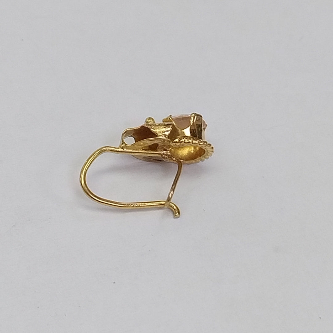 ARETES PAR ORO 14 K 1,60 GRMS (SEMINUEVO)