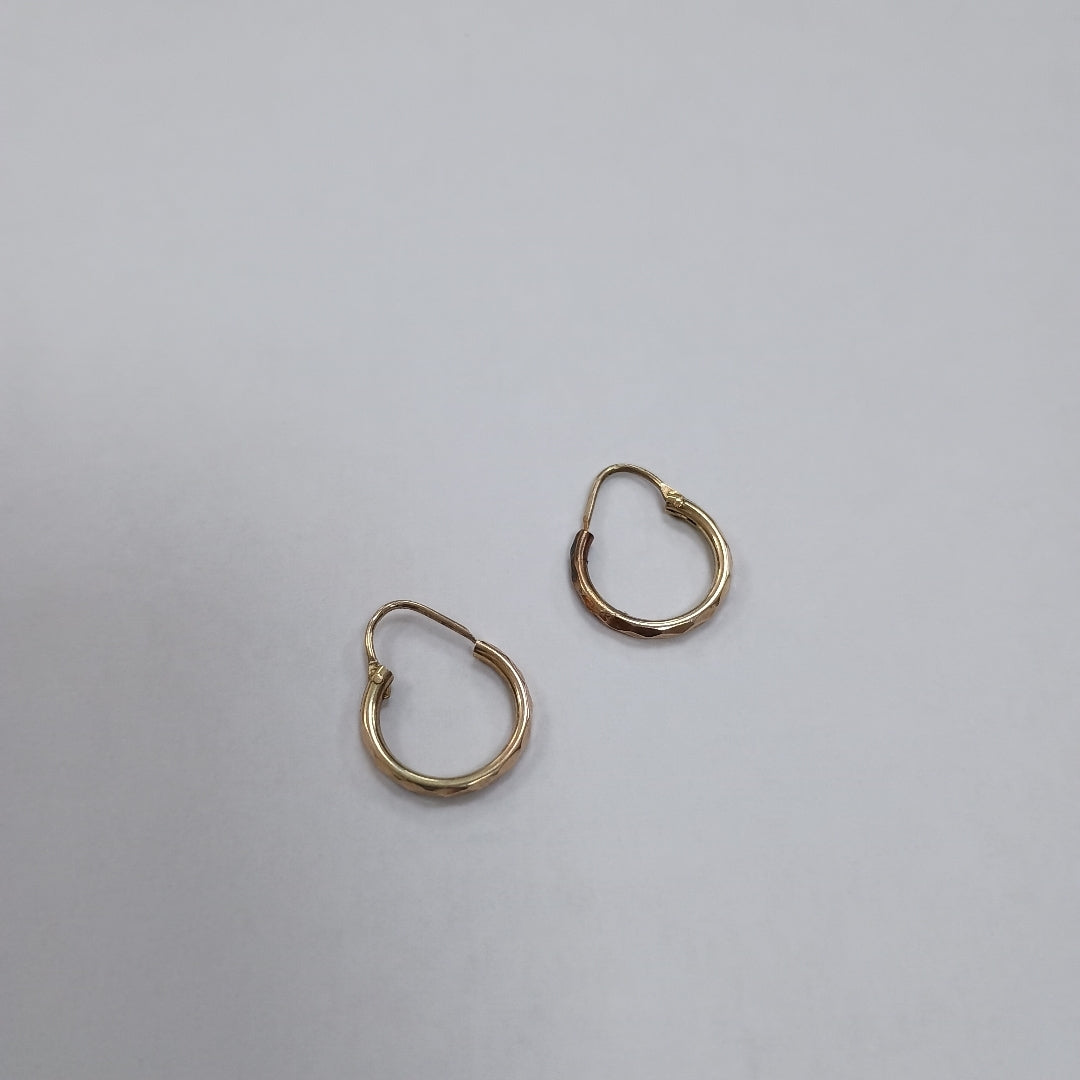 ARRACADAS PAR ORO 10 K 0,50 GRMS (SEMINUEVO)