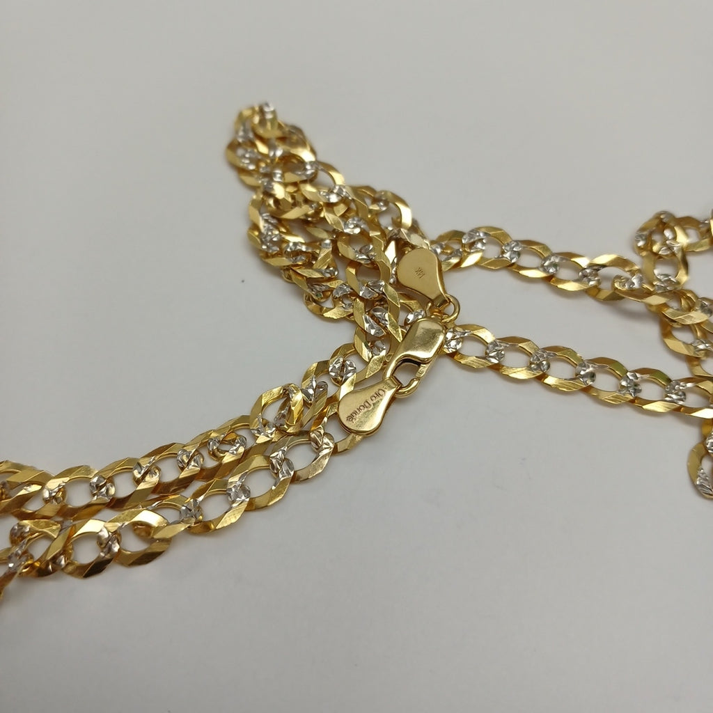 CADENA ESLABONES 14K 55 CM 15.8 GR (NUEVO)