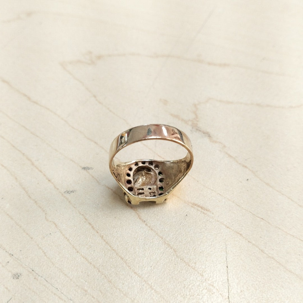 ANILLO ORO 10 K 6,00 GRMS (SEMINUEVO)