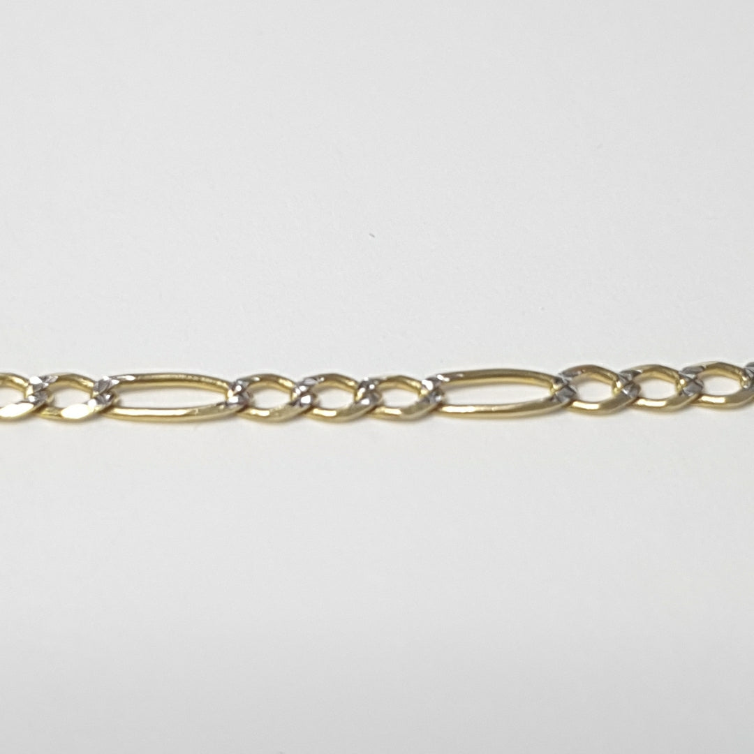 CADENA ORO, RODIADO 14 K 4.5 GRMS (SEMINUEVO)
