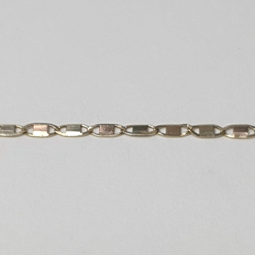 CADENA ORO COMBINADO 10 K 1.6 GRMS (SEMINUEVO)