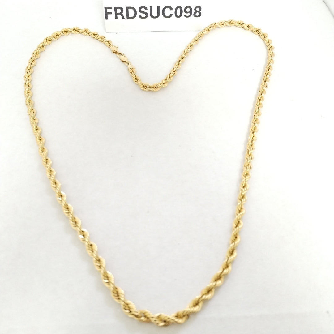 CADENA ORO 14 K 14.3 GRMS (SEMINUEVO)