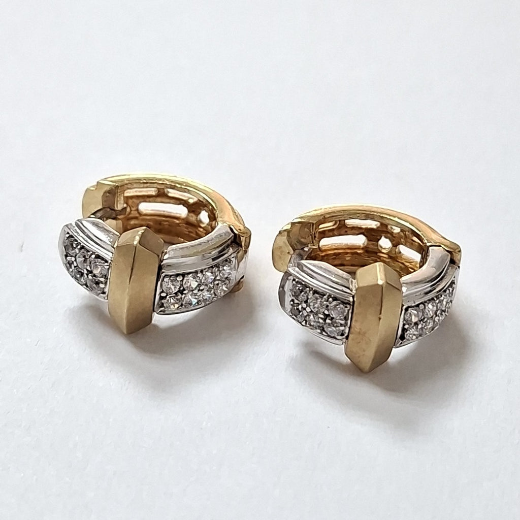 ARETES PAR ORO 10 K 5.9 GRMS (SEMINUEVO)
