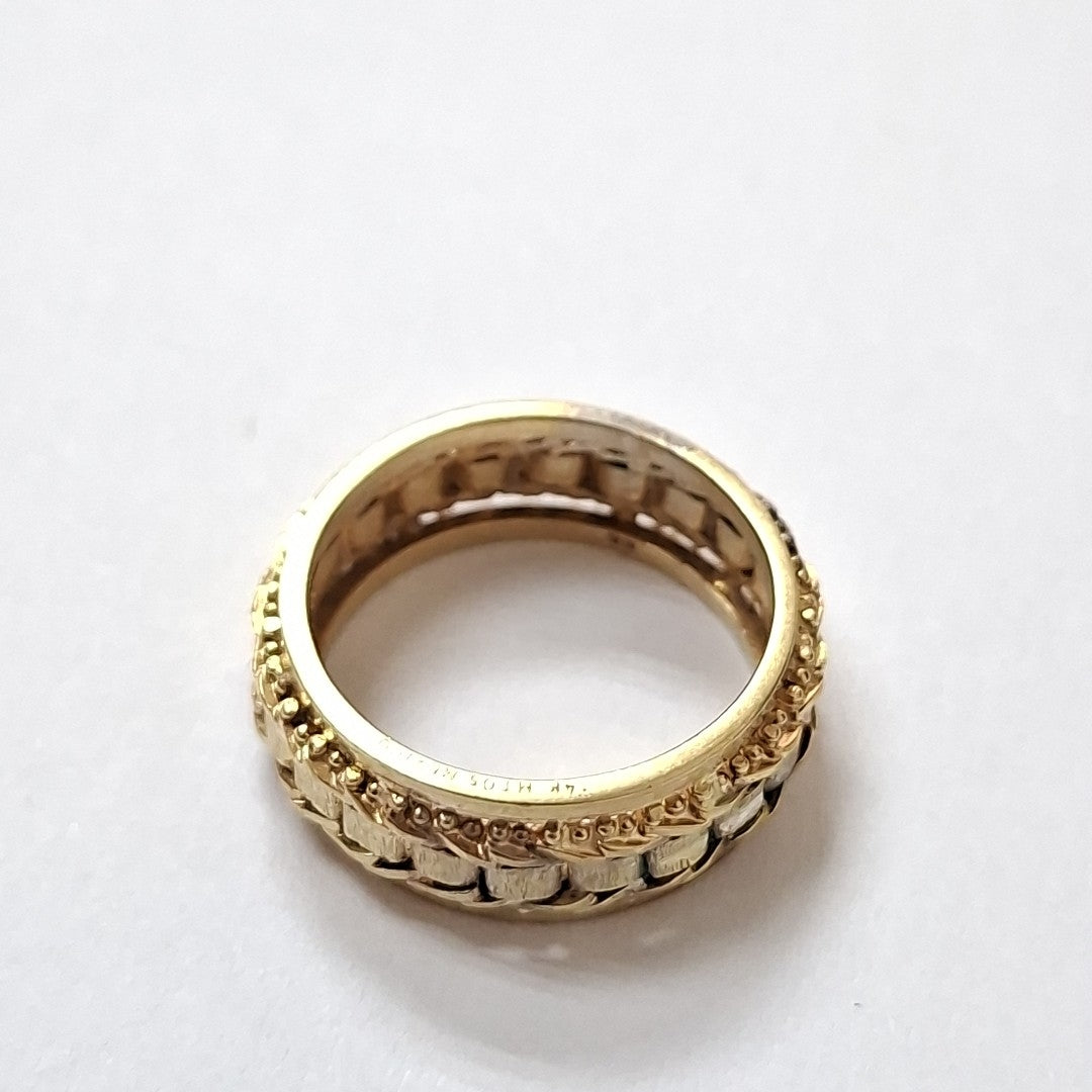 ANILLO ORO 14 K 5,00 GRMS (SEMINUEVO)
