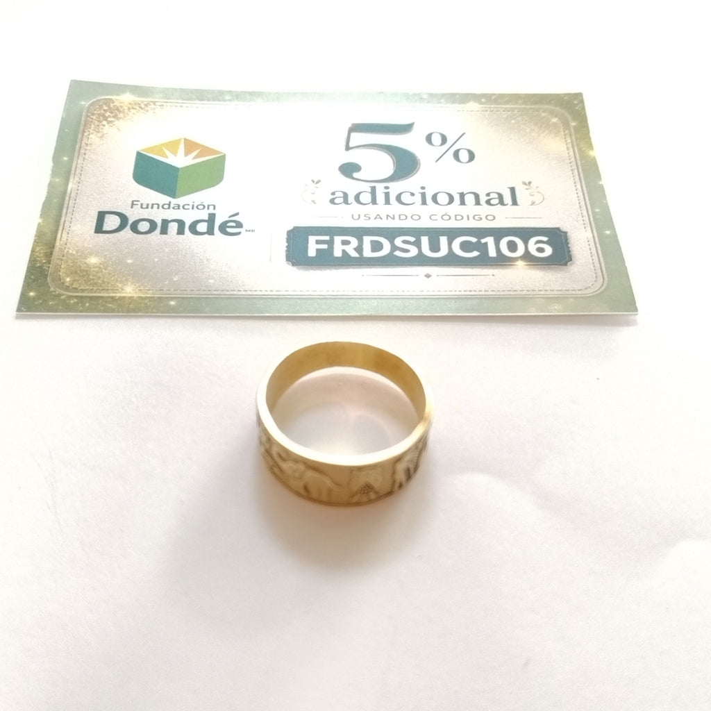 ANILLITO ORO 10 K 5.5 GRMS (SEMINUEVO)