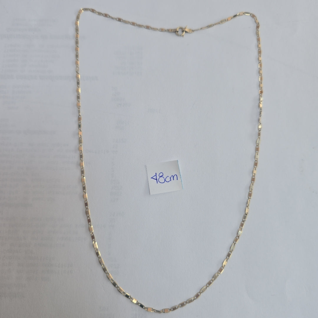 CADENA ORO 14 K 2,60 GRMS (SEMINUEVO)