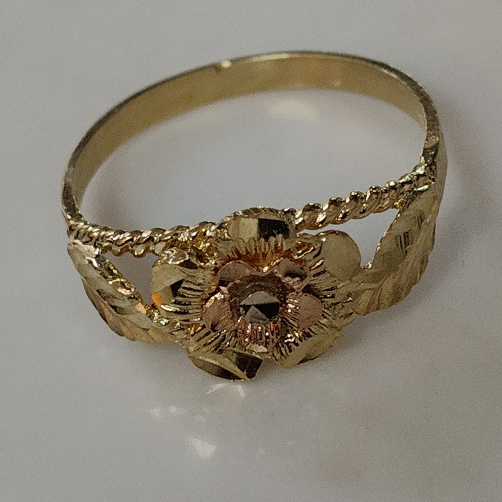 ANILLITO ORO,ORO COMBINADO 14 K 2,60 GRMS (SEMINUEVO)
