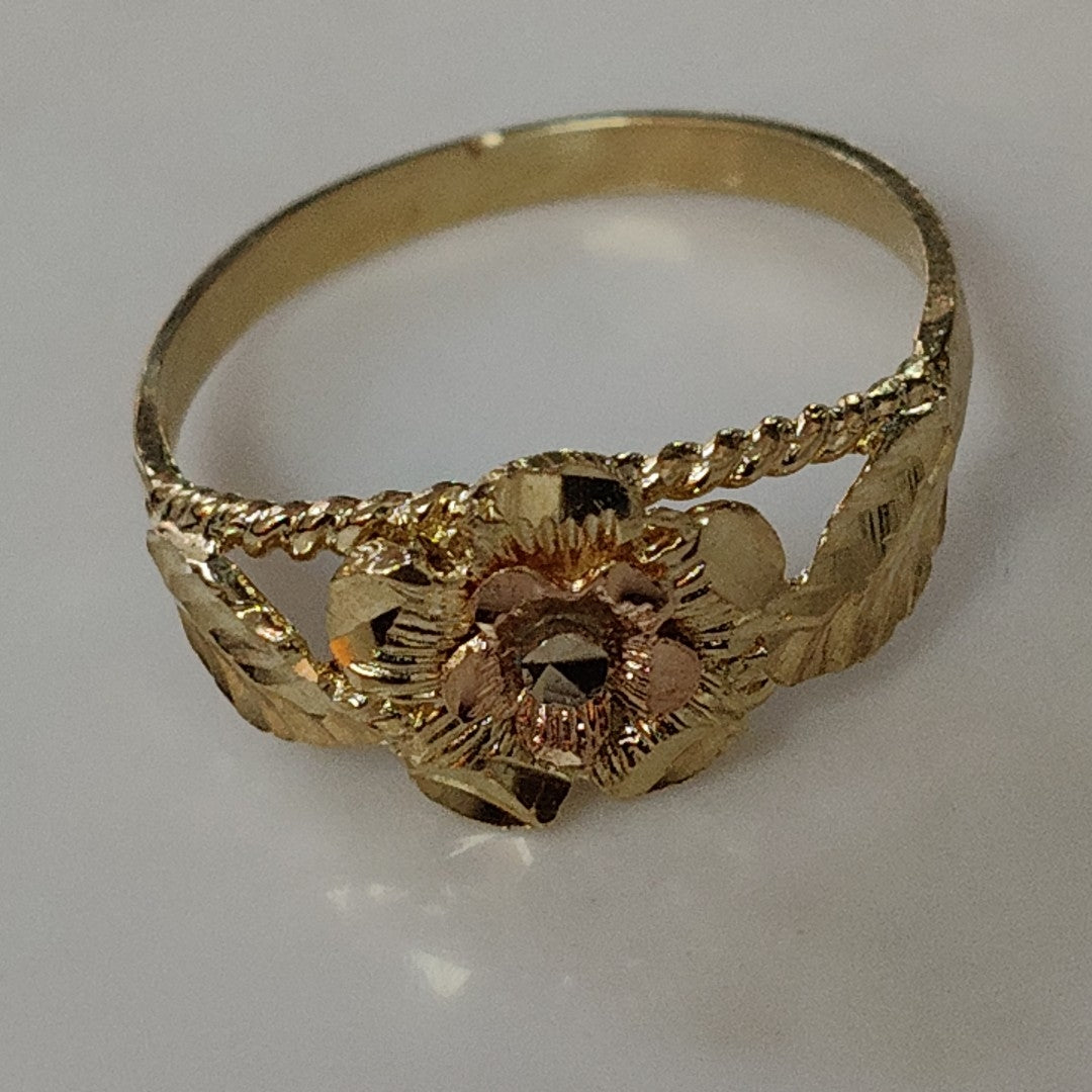 ANILLITO ORO,ORO COMBINADO 14 K 2,60 GRMS (SEMINUEVO)