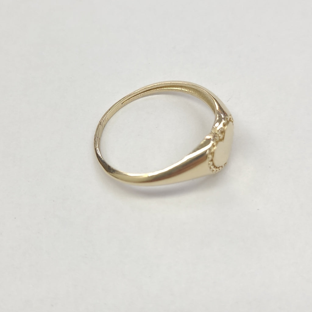 ANILLOS ANILLITO FIG CORAZON 10K TALLA 9 1.7 GR (NUEVO)