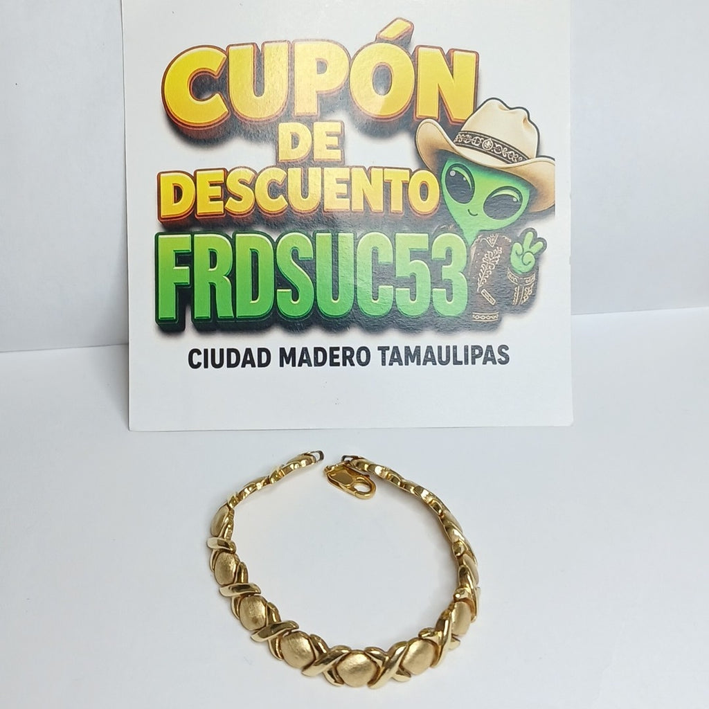 PULSERA ORO 14 K 7.1 GRMS (SEMINUEVO)